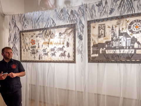 Výtvarné prvky expozice
